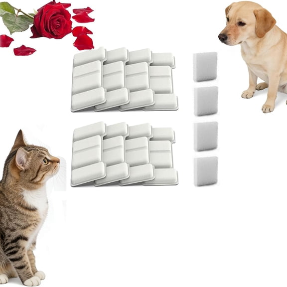 Dog Water Fountain,Dog Bowl 3.2L,Filtered Dog Water Bowl with Multi-Layer Purifying Structure, Quiet Pump, Easy-to-Clean Watering System for Dogs & Cats (Filter Element)