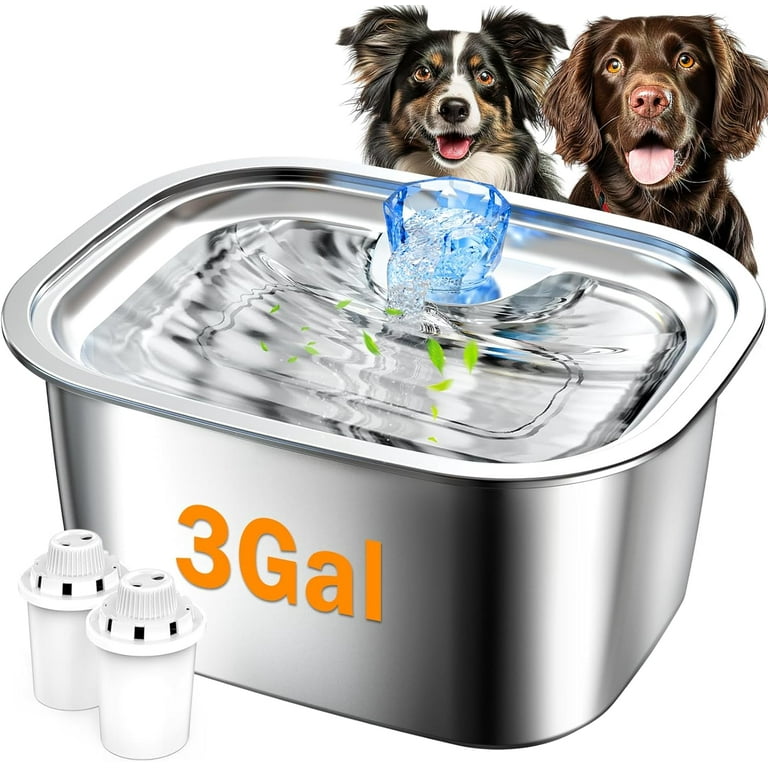 Large pet water dispenser top