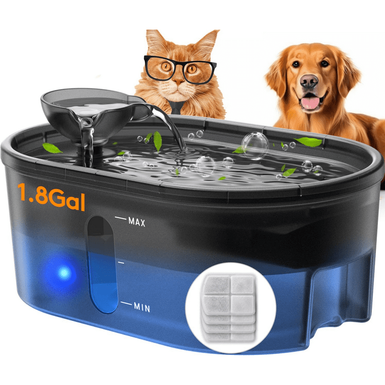 Dog water fountain walmart top