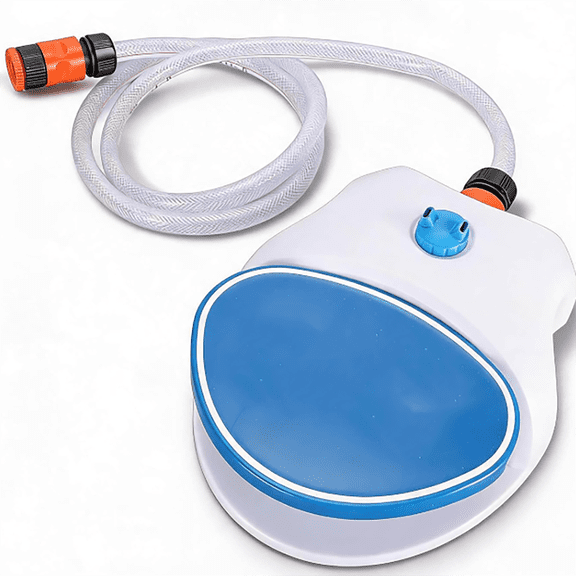 Dog Water Fountain Outdoor Drinking Water Toy,Activated Water Fountain with Hose,Dog Sprinkler Step On,Fun Dog Toys,Outdoor Dog Drinking Water