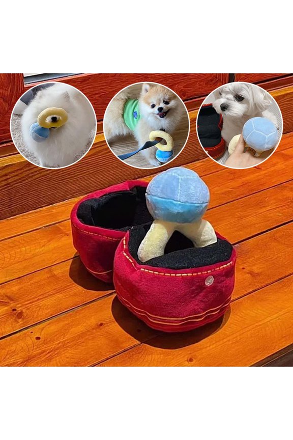 Dog Wedding Toy, Engagement Plush Ring Box for Dog Birthday Gifts, Funny Plush Toys Chew for Party Supplies, Lovely Ring Case Stuffed Toy, Pet Plush Toys
