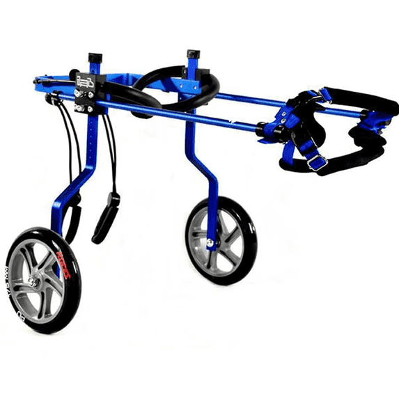 Dog Wheelchair For Dogs Back Legs Adjustable Lightweight Cat Wheelchair Pet Running Wheel For Small And Medium Pets/Dogs/Cats With Hind Limb Disability Paralysis Or Injuries