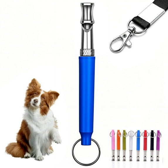 Dog Whistle,Dog Whistle to Stop Barking Neighbors Dog,Adjustable Ultrasonic Silent Dog Whistle,Professional Recall Dog Training Whistles,with Lanyard