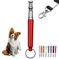 thumbnail image 1 of Dog Whistle,Dog Whistle to Stop Barking Neighbors Dog,Adjustable Ultrasonic Silent Dog Whistle,Professional Recall Dog Training Whistles,with Lanyard, 1 of 11