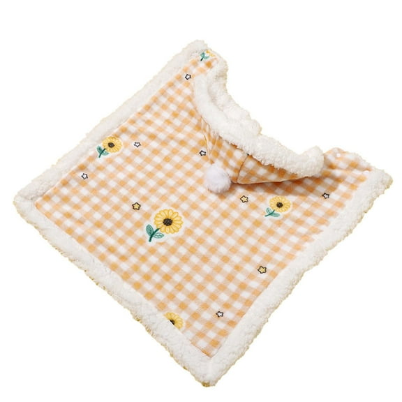 Dog Winter Clothes Warm Thick Hooded Coat Pet Blanket Pajamas Bathrobe Drying Outfit For Small Dogs Cozy Outwear
