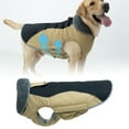thumbnail image 1 of Dog Winter Coat Cold Weather Jacket with Padding for Dogs Built-in Vest Back Zipper Suitable for Small and Medium, 1 of 5