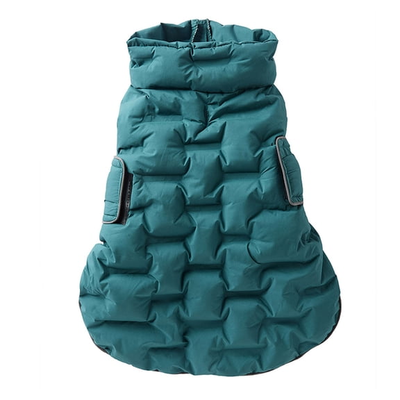 Dog Winter Coat Dog Cold Weather Jacket With Padding Dog Vest With Built In Pet Warm Clothing Dog Clothing With Zipper Dog Jacket, S