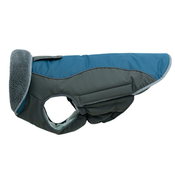 Dog Winter Coat Jacket Waterproof for Small,Medium,Large Dogs,Reflective Pet Vest Warm Fleece Cozy for Cold Weather,Dogs Snowsuit Windproof, Adjustable Buckle(Blue,S)