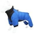 thumbnail image 1 of Dog Winter Coat Small Medium Large Dogs Snow Jacket Waterproof French Clothes Warm Windproof Puppy Snowsuit Outfit Cold Weather Pet Apparel M, 1 of 7