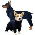 thumbnail image 1 of Dog Winter Coat Soft Fleece Pullover Pajamas, Pet Windproof Warm Cold Weather Jacket Vest Cozy Onesie Jumpsuit Apparel Outfit Clothes for Small, Medium, Large Dogs Walking Hiking Travel Sleep, 1 of 8