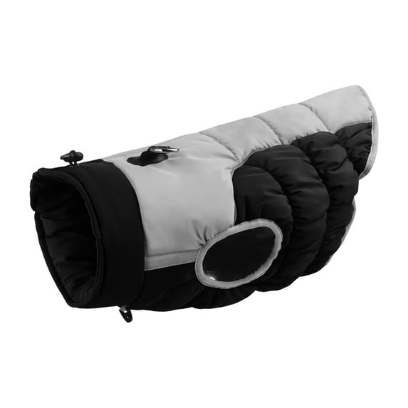 Dog Winter Coat Warm Dog Jacket Reflective Dog Cold Weather Coat Clothes Waterproof Dog Vest with Leash Hole for Medium Large Dogs, XL-6XL