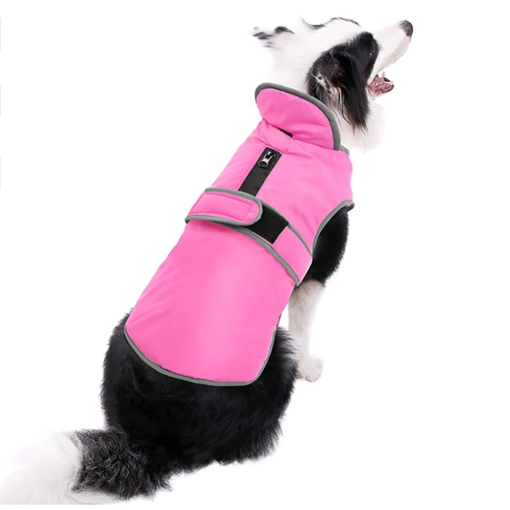 Dog Winter Coat, Windproof Dog Jacket Cold Weather Dog Coat Reversible