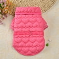 thumbnail image 1 of Dog Winter Jacket Solid Color Warm Dog Coats for Small Medium Dogs Cold Weather Puppy Windproof Clothes Outfit, 1 of 5