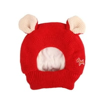 Dog Winter Warm Hat for Cozy Comfortable Stylish Cold Weather Accessory Fashionable Outfit for Small Medium Large Dogs