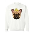 thumbnail image 1 of Dog With A Crown. Sweatshirt Women -SPIdeals Designs, Female XX-Large, 1 of 4