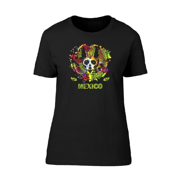 Dog With Mexico Textures T-Shirt Men -Image by Shutterstock, Male 3X-Large