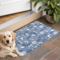 thumbnail image 1 of Dog with Woof and Bark Door Rugs,Washable Non Slip Door Mats Indoor,Decorative Door Mats,Entry Mat Indoor for Entrance,Bedroom,Kitchen,Bathroom,16"x24", 1 of 6