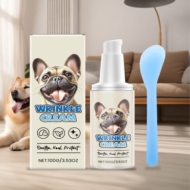 Dog Wrinkle Paste For Bulldogs & All Breeds - 3 Oz Soothing Cream For Wrinkles, Paws & Skin