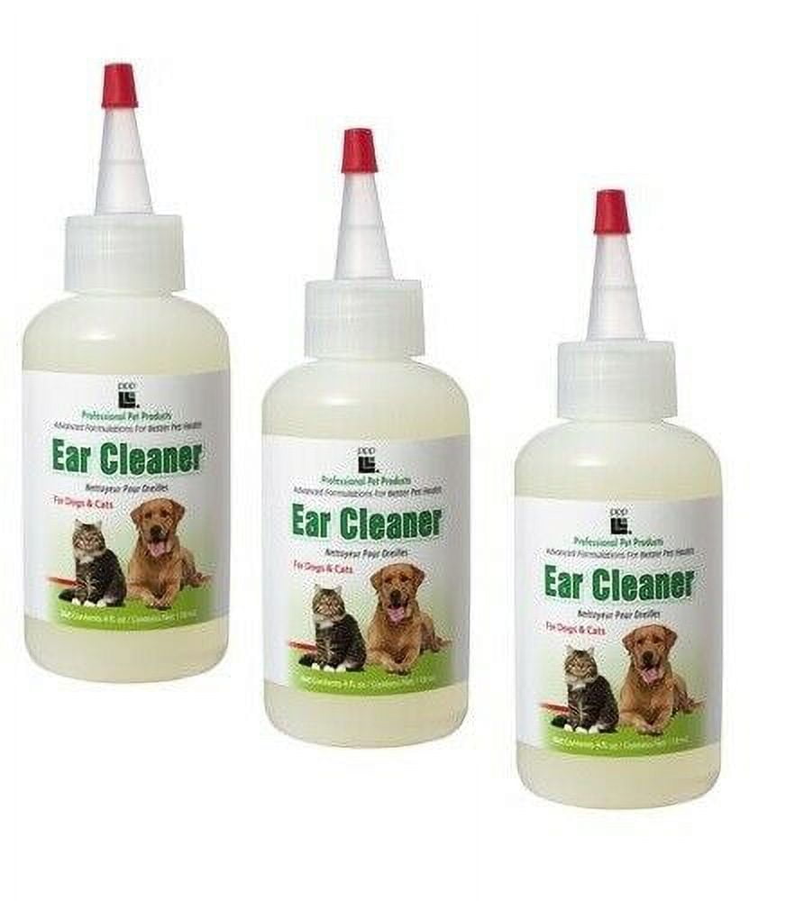 Dog and Cat Ear Cleanser Eucalyptol Mite Pet Prevention Odor Debris