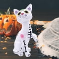 thumbnail image 1 of Dog and Cat Figurine, Halloween Statue Skulls Animal Statue Resin Crafts Skeleton Sculpture for Halloween Home Desk Decorations, 1 of 6