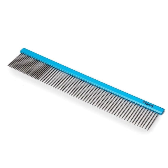 Dog and Cat Grooming Combs Contour Custom Coat Fur Finishing Shape Fluff Style Primp (11 inch Finishing Comb)
