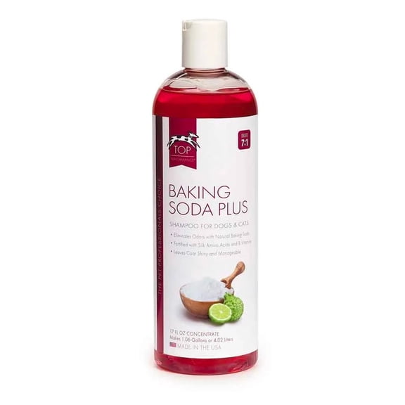 Dog and Cat Shampoo Baking Soda Fresh Cotton Scent Plus Soft and Odor Free Coat (17 ounce)