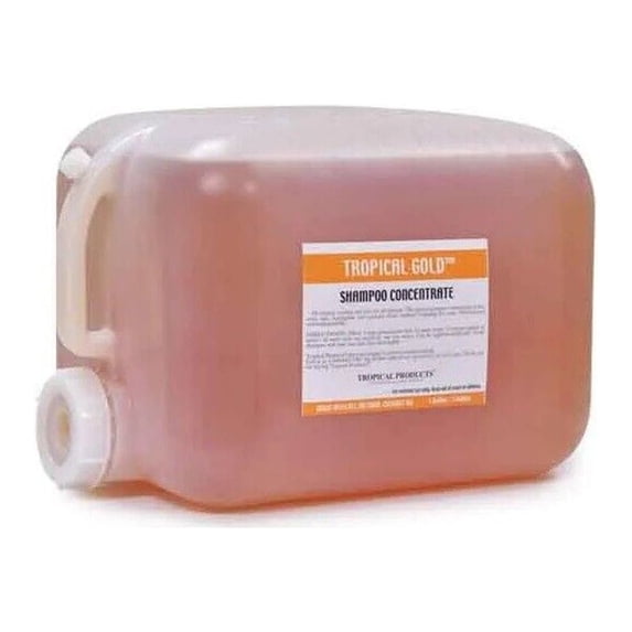 Dog and Cat Shampoo Gold Pet Grooming Natural Tearless Biodegradable Soft Coat (5 gallon)