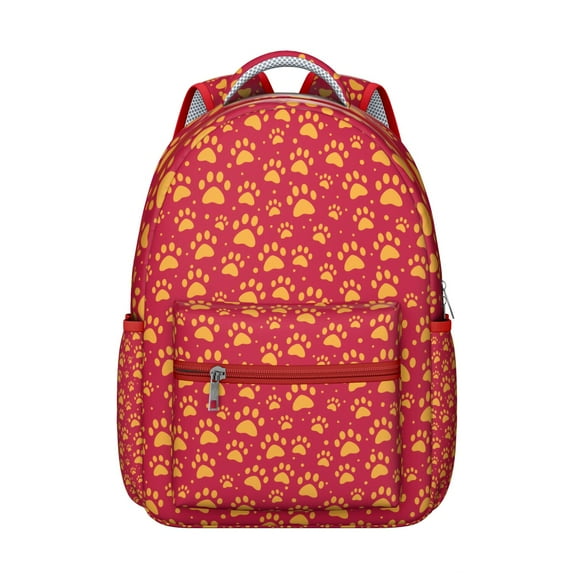Dog and Nature Artwork Backpack with Vintage Canine Illustrations, Perfect for Animal Lovers, Spacious and Comfortable
