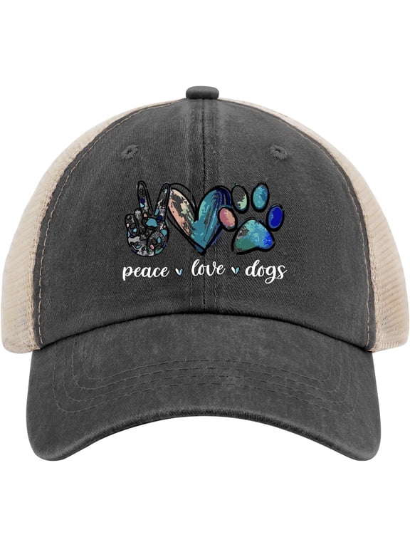 Dog and People Punchs Hand Dog Mans Friendship Bump Dog's Paw Caps Custom Baseball Cap Hats for Women Fashionable