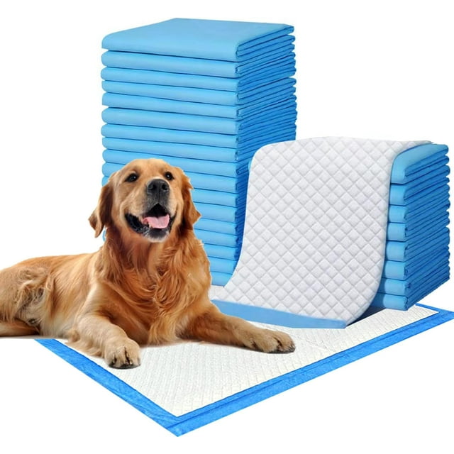 Dog and Puppy Training Pads, XLarge 30x36 inches 150 Count Dog Pee
