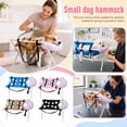 thumbnail image 1 of Dog bath hammock, Grooming Pet Bath Stand Mesh Bathing Station With Pillow Included | Foldable Metal Structure with Quick Surface and Strap, Suitable for pet Washing Maintenance Travel Grooming, 1 of 6