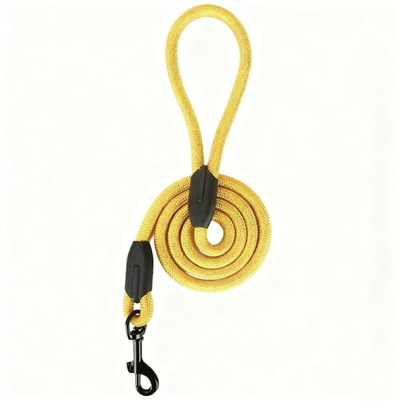 Dog leash line length 47.24in No-Tangle Lead Dog Leash â Padded Double Handle, Reflective Nylon, for Small Dogs