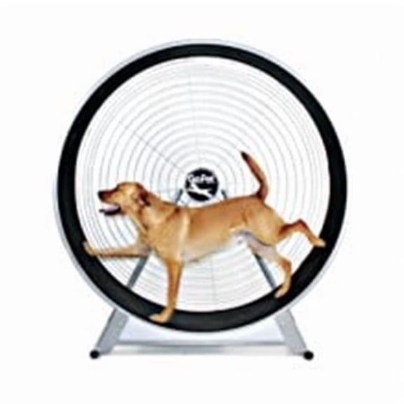 Dog powered Tread Wheel - Medium - large breed - Silver