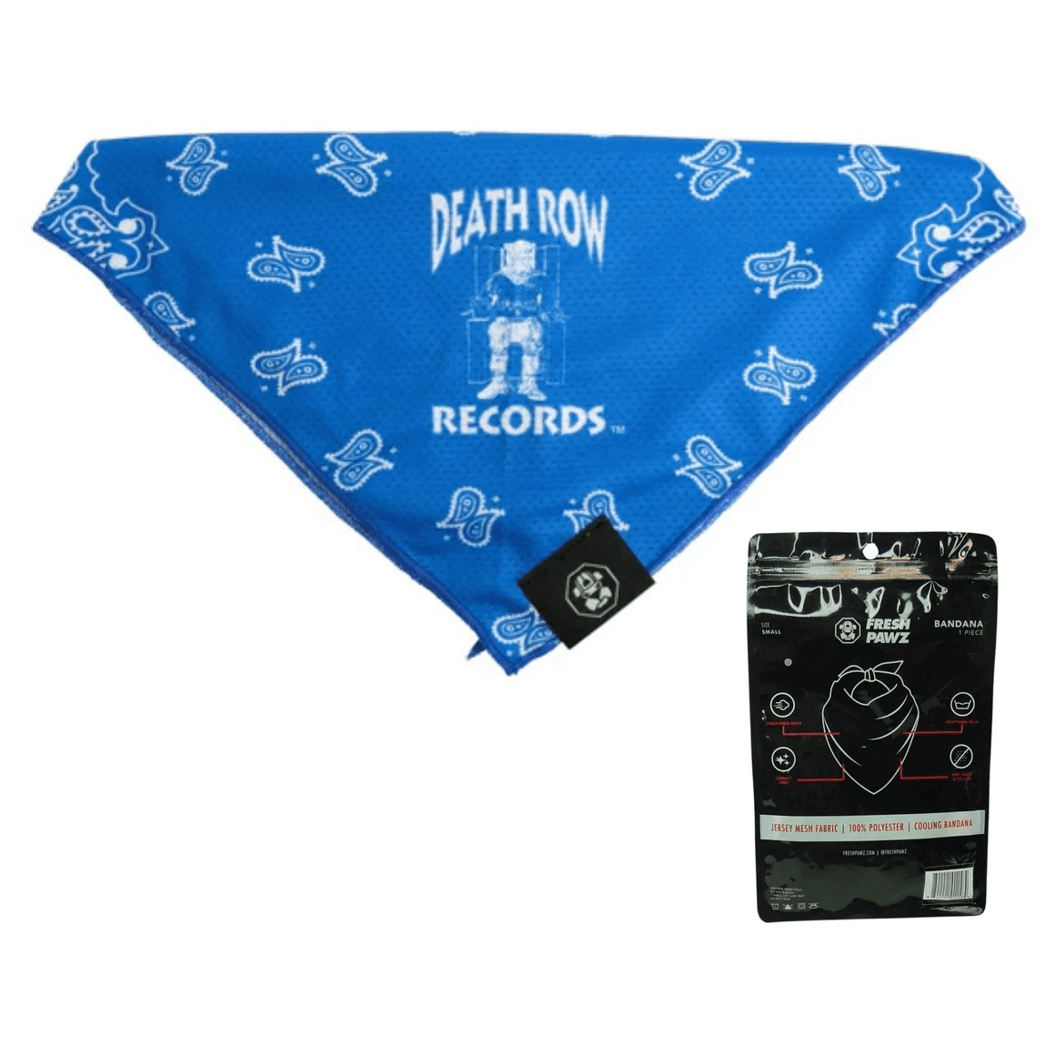 Dog's Cooling Bandana, Size Small, Soak, Wring, Go, Breathable Mesh Fabric, Keeps Dogs Cool for Hours, Perfect for Summer Heat, Outdoor Adventures, Stylish Warm Weather Comfort, Blue