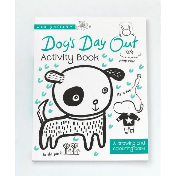 Dog's Day Out : A Drawing and Coloring Book