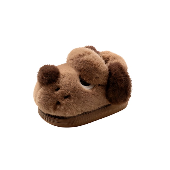 Dog slippers Funny House Slippers Winter Indoor Outdoor Fuzzy Warm Shoes