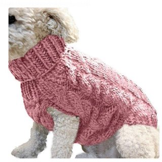 White Wool Dog Sweaters for sale