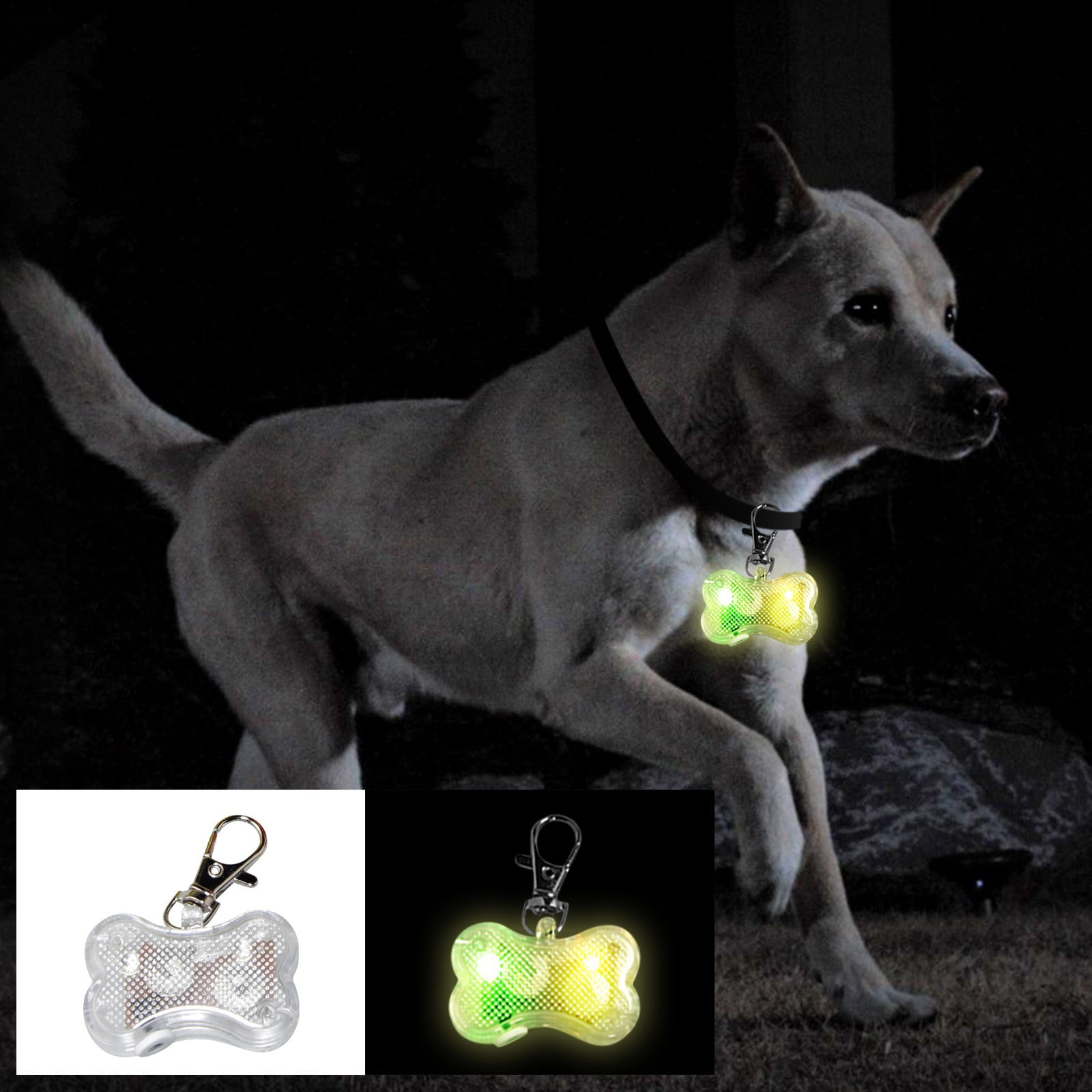 Dog undercoat removal rake Upgraded version Toy Pet Glowing Pendant Cat