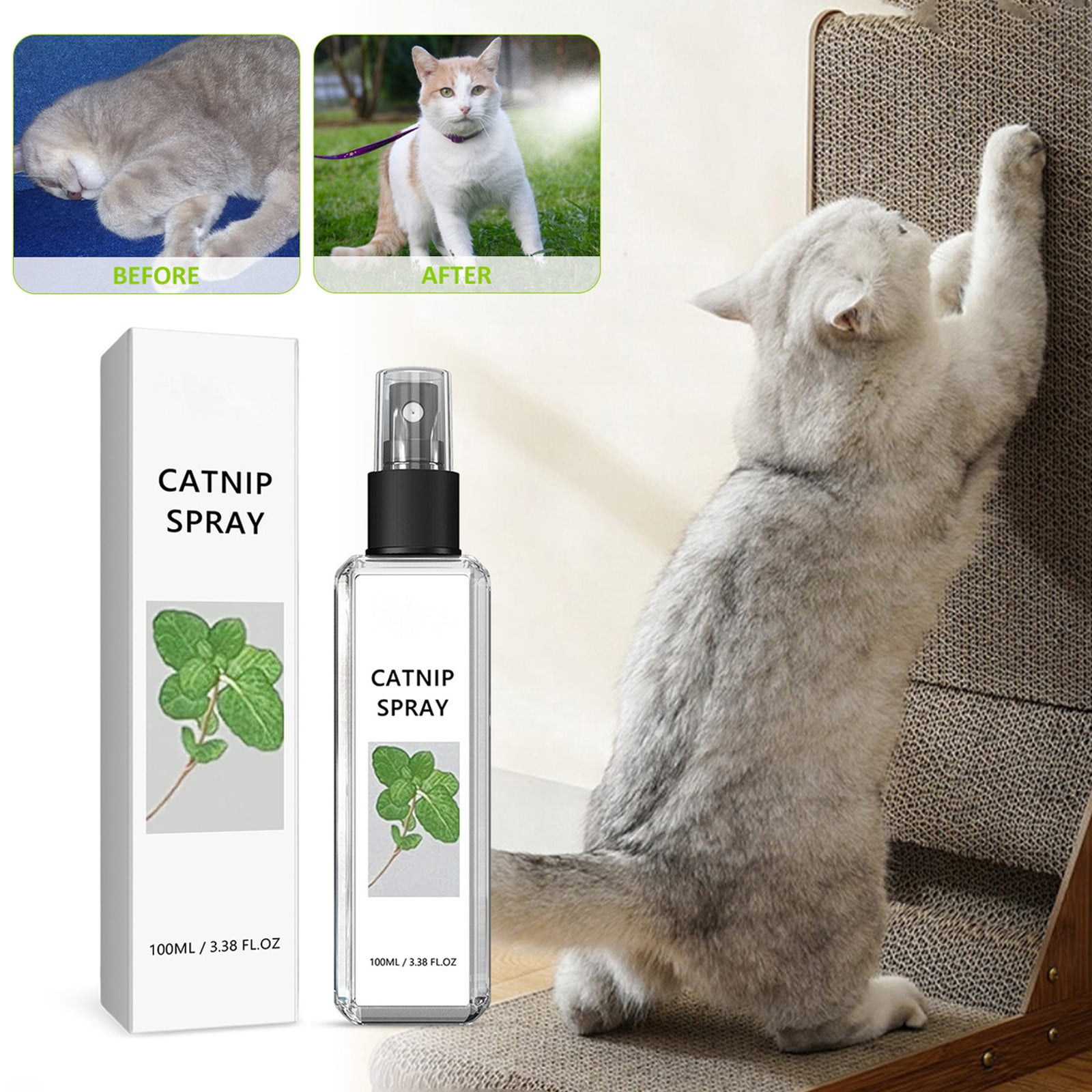 Dog undercoat removal rake Upgraded version puppy walking Spray Feline