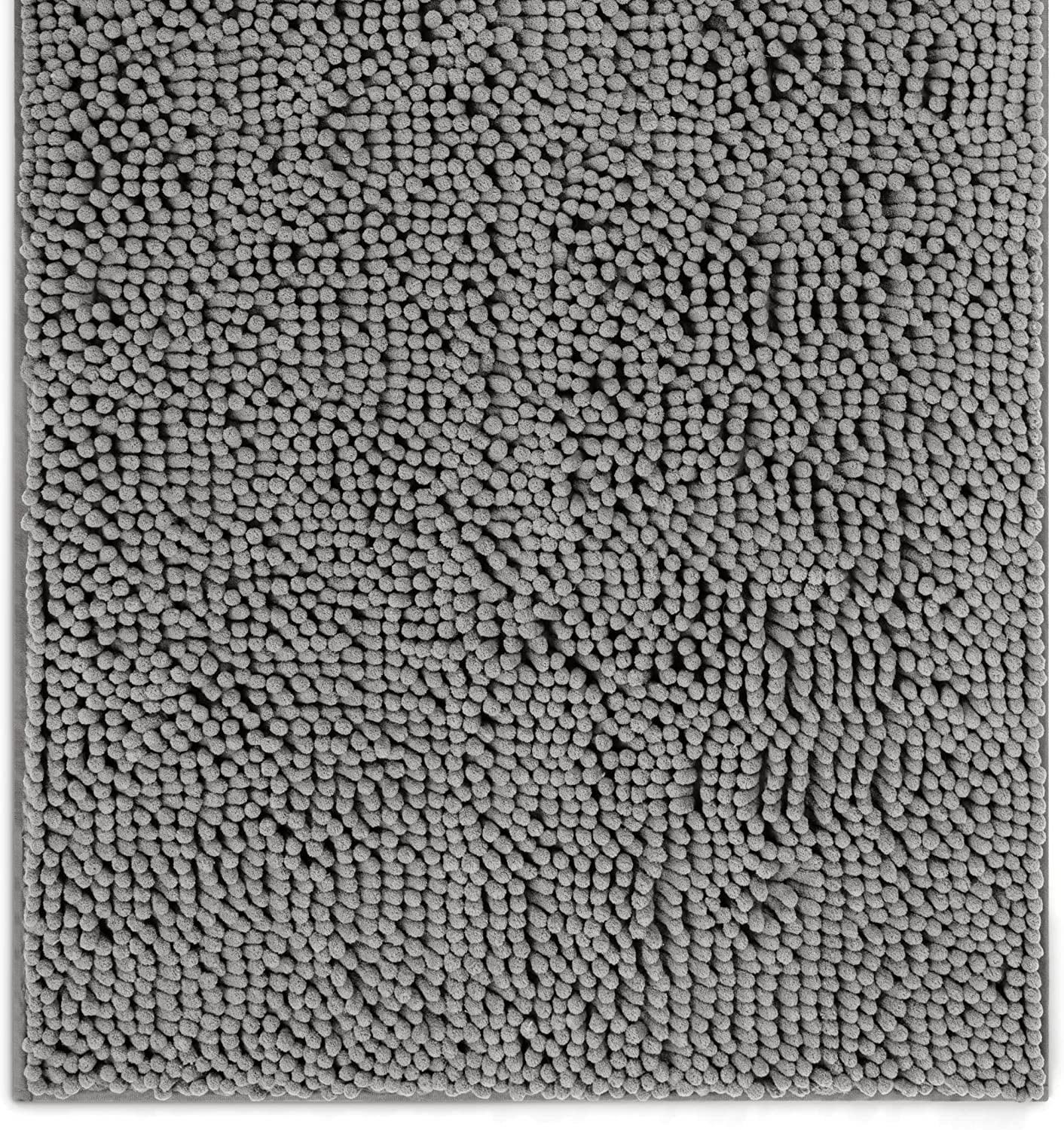Medium Gray Super Absorbent Dog Door Mat