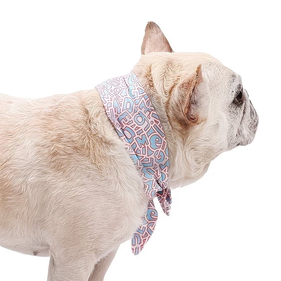 DogLemi Adjustable Cooling Dog Scarf - Summer Neck Wrap for All Breeds with Washable Gel