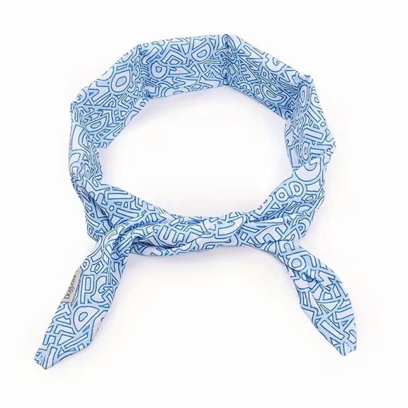 DogLemi Adjustable Cooling Dog Scarf - Summer Neck Wrap with Washable Gel for All Breeds
