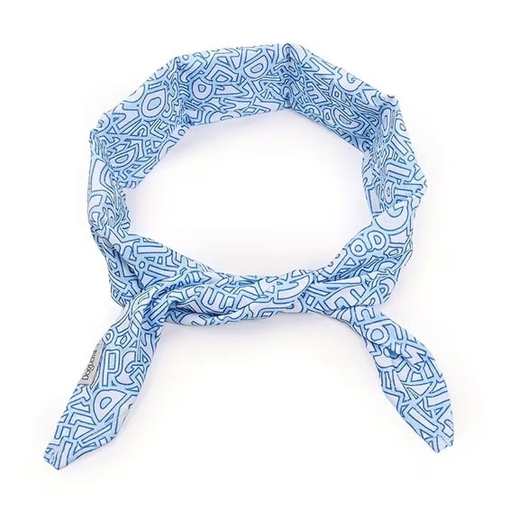 DogLemi Removable Cooling Dog Scarf - Adjustable Summer Pet Neck Wrap with Washable Gel for All Breeds