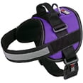 thumbnail image 1 of DogLine - Dog Harness, Reflective No-Pull Adjustable Pet Vest with Handle for Walking, Training, Service and Outdoors - Breathable No - Choke Room for Patches(Purple: Girth 22" - 30"), 1 of 7