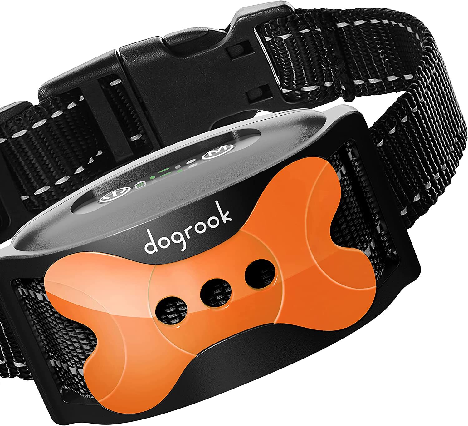 DogRook Dog Bark Collar Waterproof No Shock Bark Collar for Small