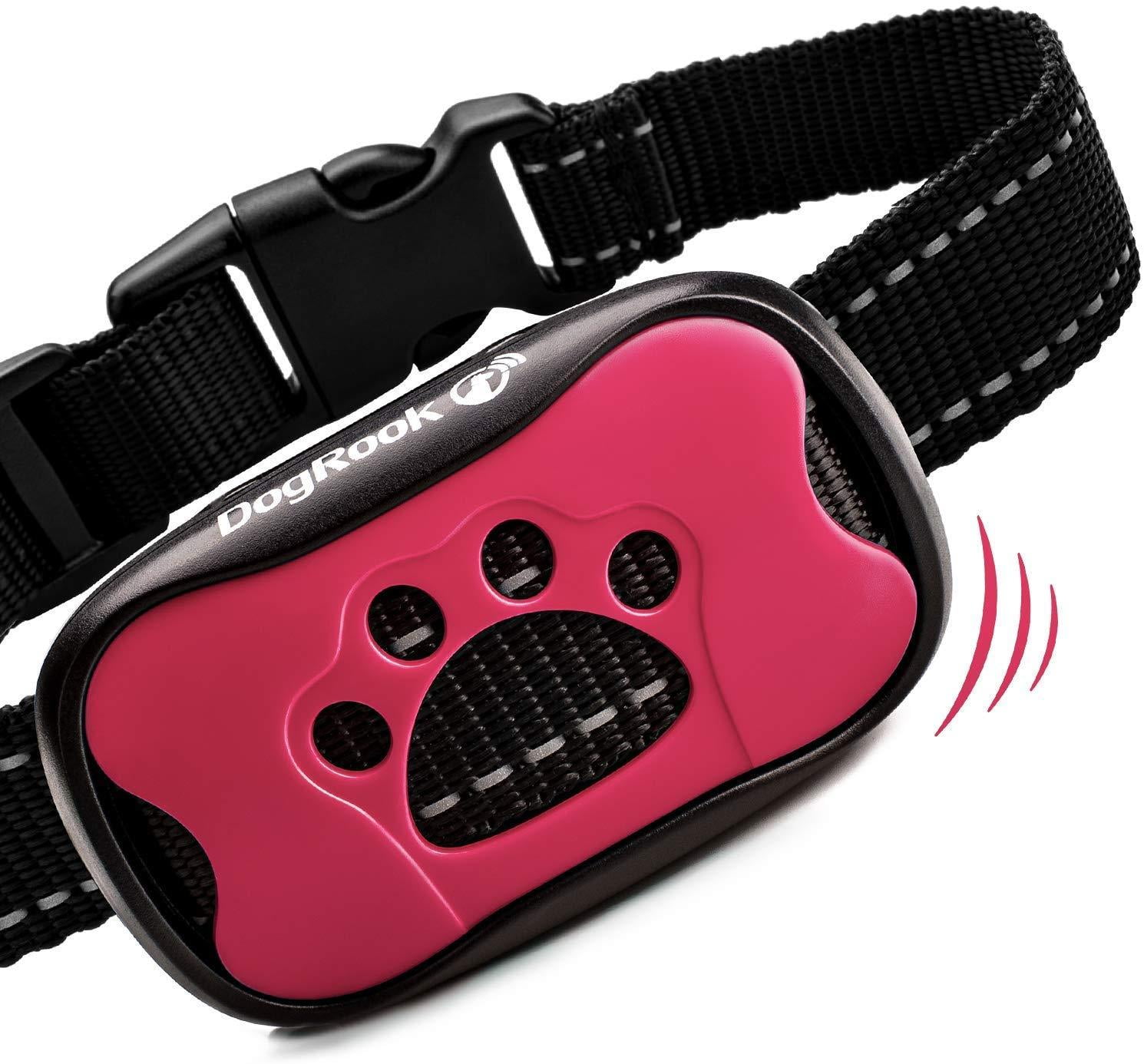 DogRook Bark Collar Humane, No Shock Training Collar for Small