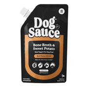 DogSauce Bone Broth Superfood Meal Topper, Beef Flavor, 8 oz