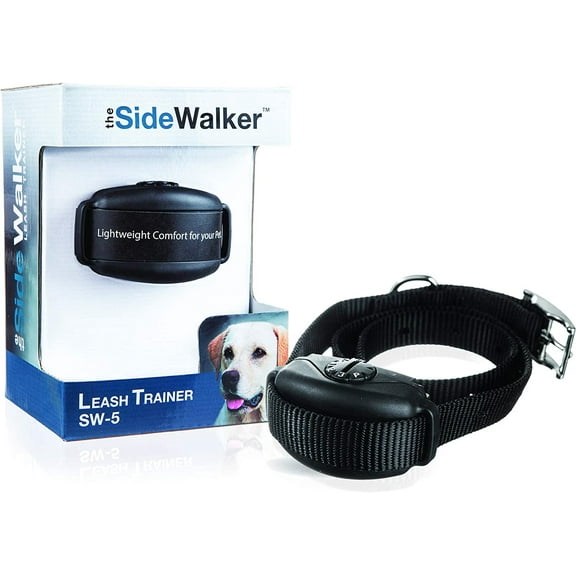 DogWatch SW-5 Dog Leash Trainer - Stop Dogs from Pulling on The Leash, Self Teaching Electronic Collar, 3 Levels of Static Stimulation, Vibration, Progressive Modes, Rechargeable, Waterproof