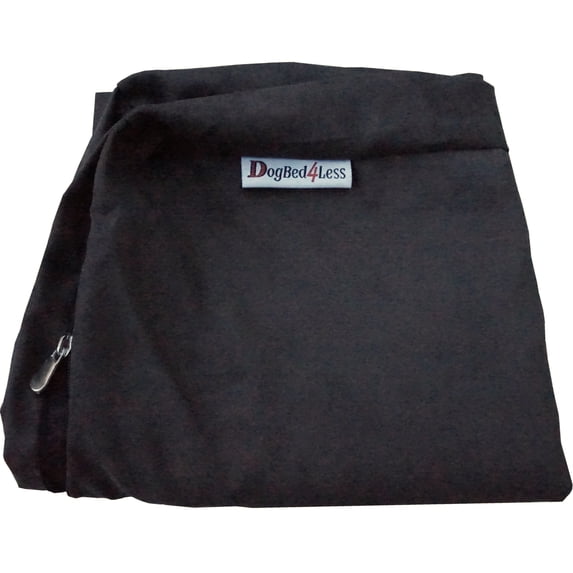 Dogbed4less 40"X35"X4" Size Espresso Microsuede Washable External Replacement Cover Only