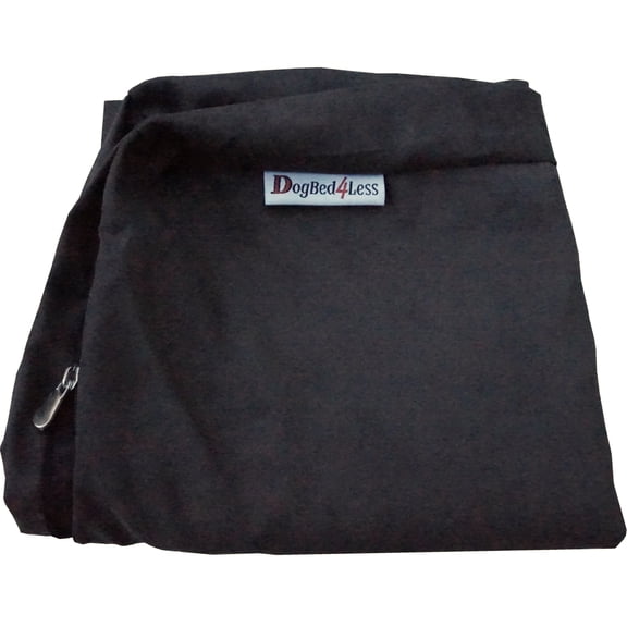 Dogbed4less 55"X47"X4" Size Espresso Microsuede Washable External Replacement Cover Only